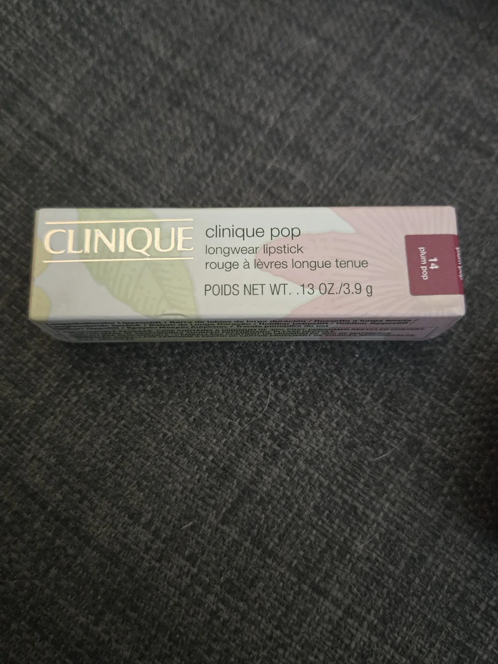 8 Piece Clinique Collection with 2 Purple Floral Pouches, Skincare, Makeup, Etc.